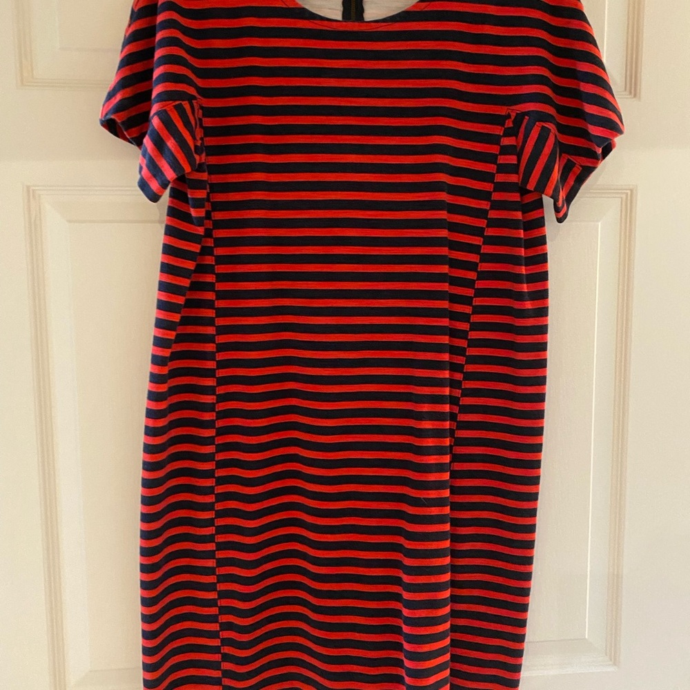 Red/Blue Jcrew dress
